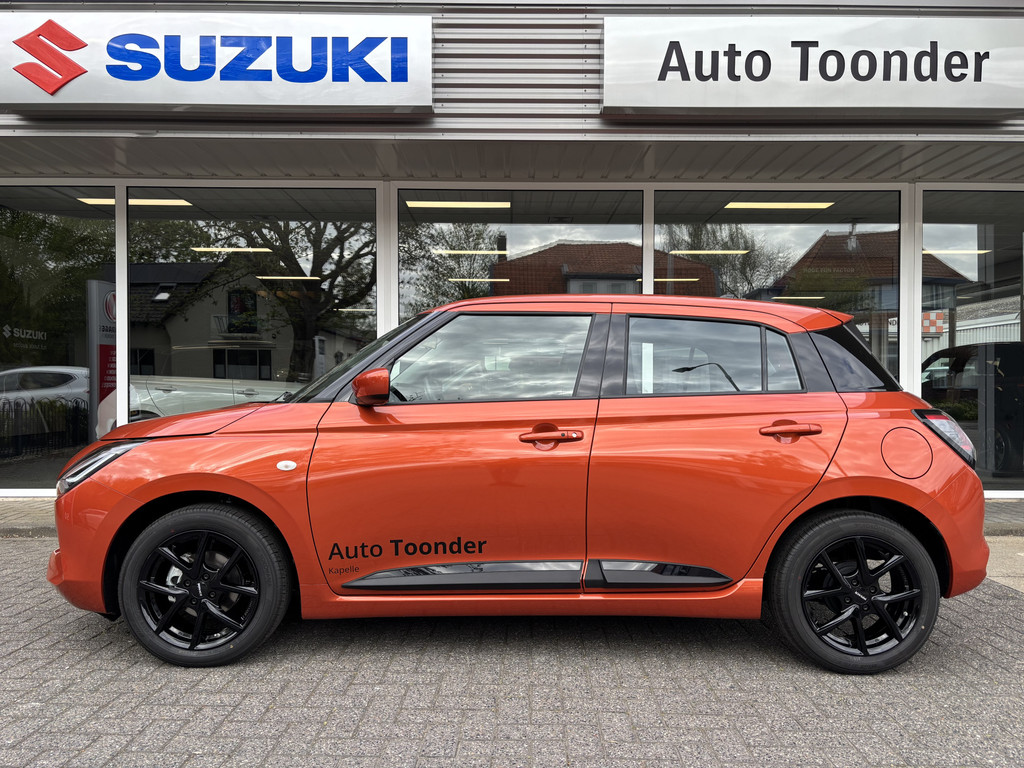 Suzuki Swift 1.2 Comfort Smart Hybrid Black Orange Edition/2250 korting 48533691-0.jpg | Auto Landegent