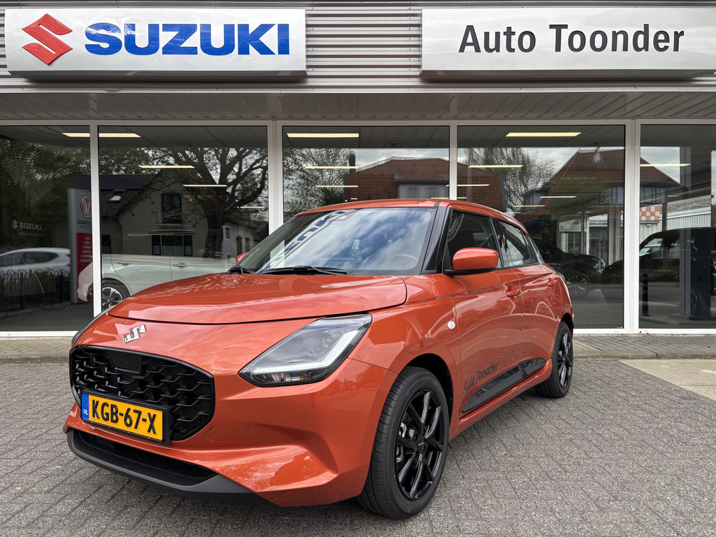 Suzuki Swift 1.2 Comfort Smart Hybrid Black Orange Edition/2250 korting 48533691-1.jpg | Auto Landegent