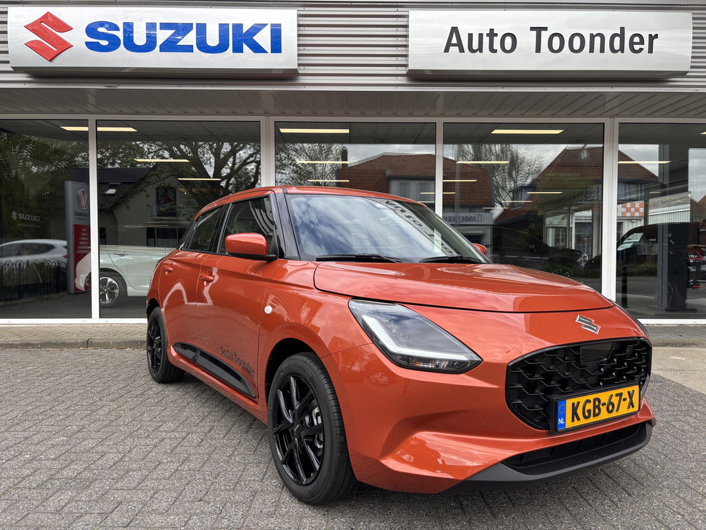 Suzuki Swift 1.2 Comfort Smart Hybrid Black Orange Edition/2250 korting 48533691-2.jpg | Auto Landegent