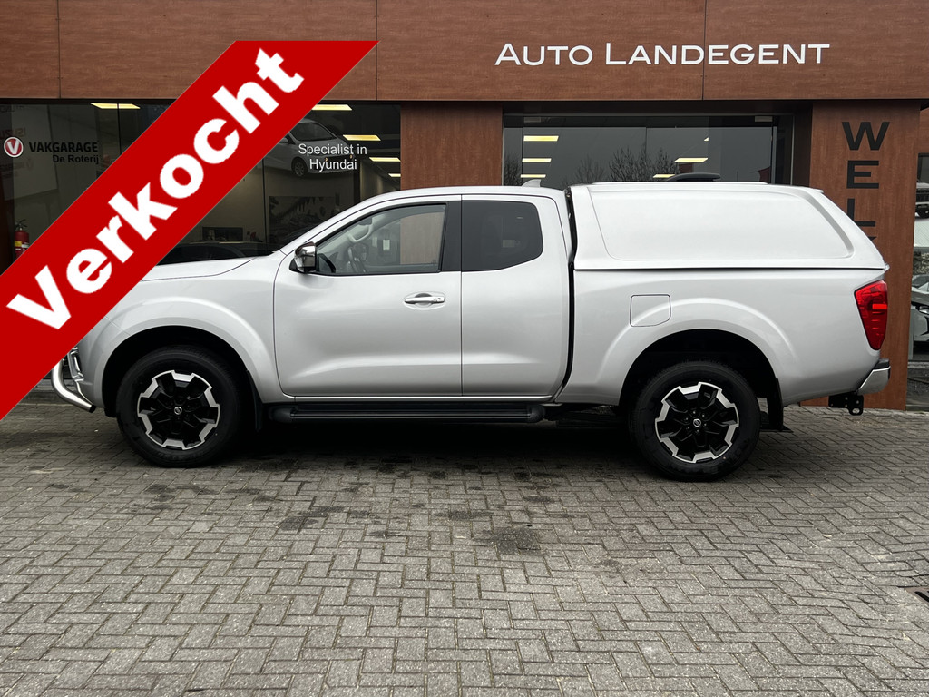 Nissan Navara 2.3 dCi N-Connecta King Cab 3500 kg trekgewicht | Bullbar | Hard top | Lederen bekleding | ex. BTW 51619650-0.jpg | Auto Landegent