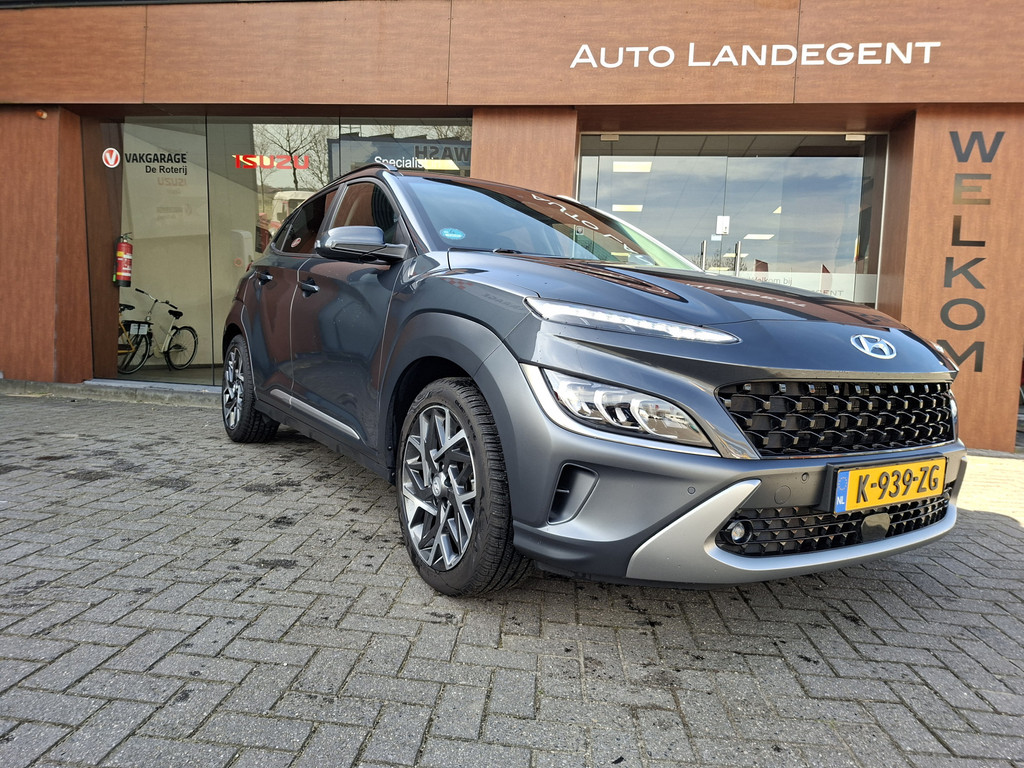 Hyundai Kona 1.6 GDI HEV Premium | Lederen bekleding | Stoel/stuur verwarming en koeling | Trekhaak 52110332-2.jpg | Auto Landegent
