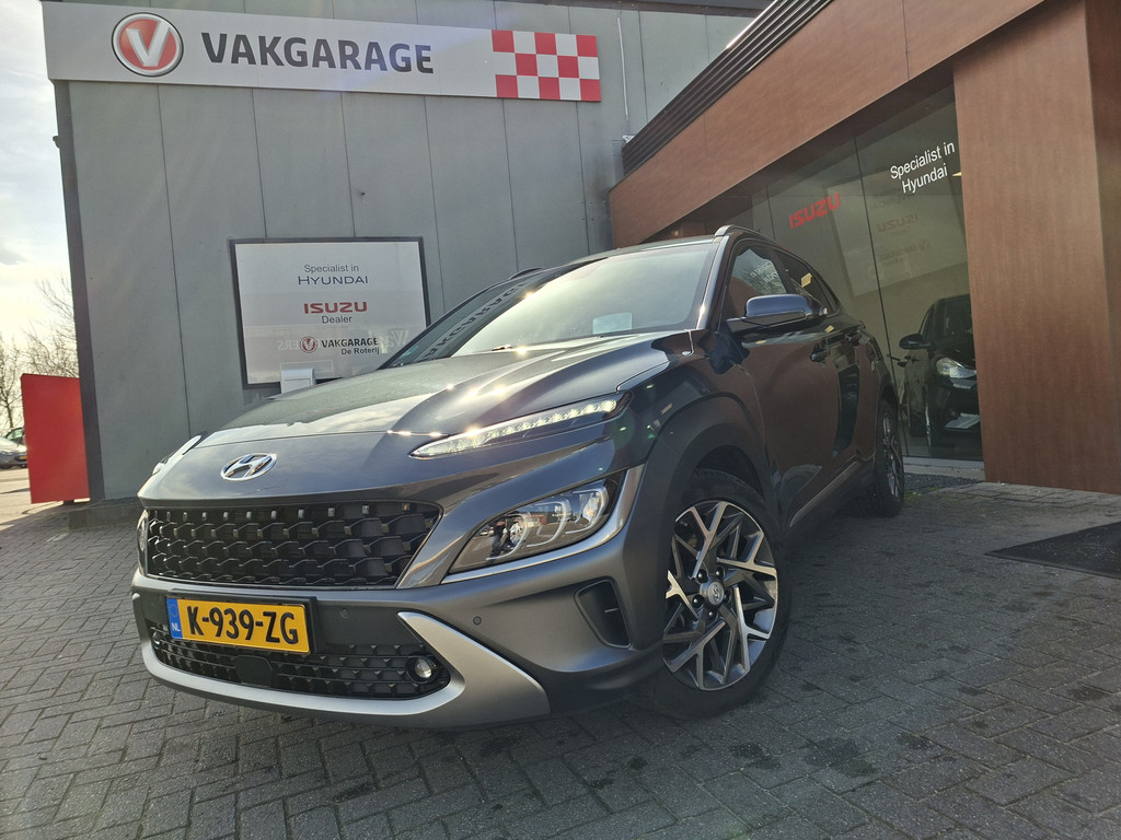 Hyundai Kona 1.6 GDI HEV Premium | Lederen bekleding | Stoel/stuur verwarming en koeling | Trekhaak 52110332-3.jpg | Auto Landegent