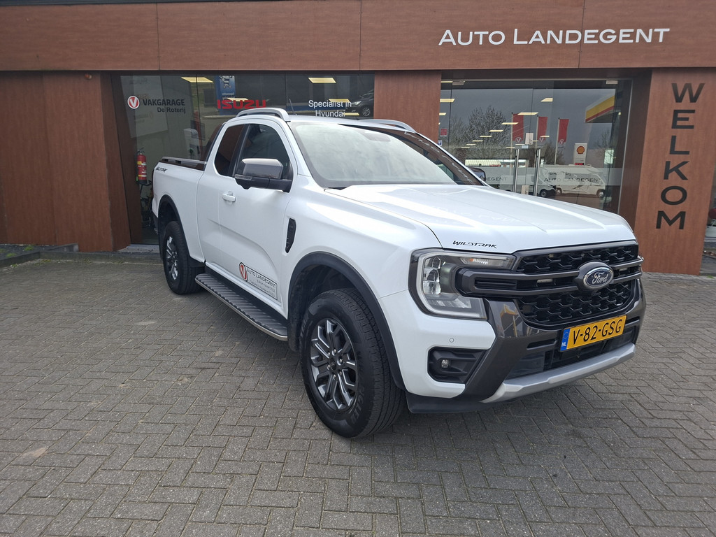 Ford Ranger 2.0 Super Cab EcoBlue Wildtrak | Lederen Bekleding | Stuur /Stoel verwarming | Trekhaak | 3500kg trekvermogen | Ex. BTW 52532615-2.jpg | Auto Landegent