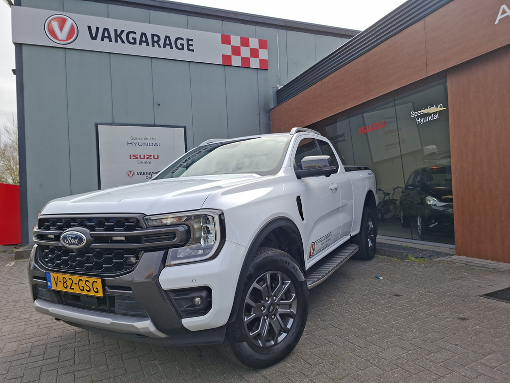 Ford Ranger 2.0 Super Cab EcoBlue Wildtrak | Lederen Bekleding | Stuur /Stoel verwarming | Trekhaak | 3500kg trekvermogen | Ex. BTW 52532615-3.jpg | Auto Landegent