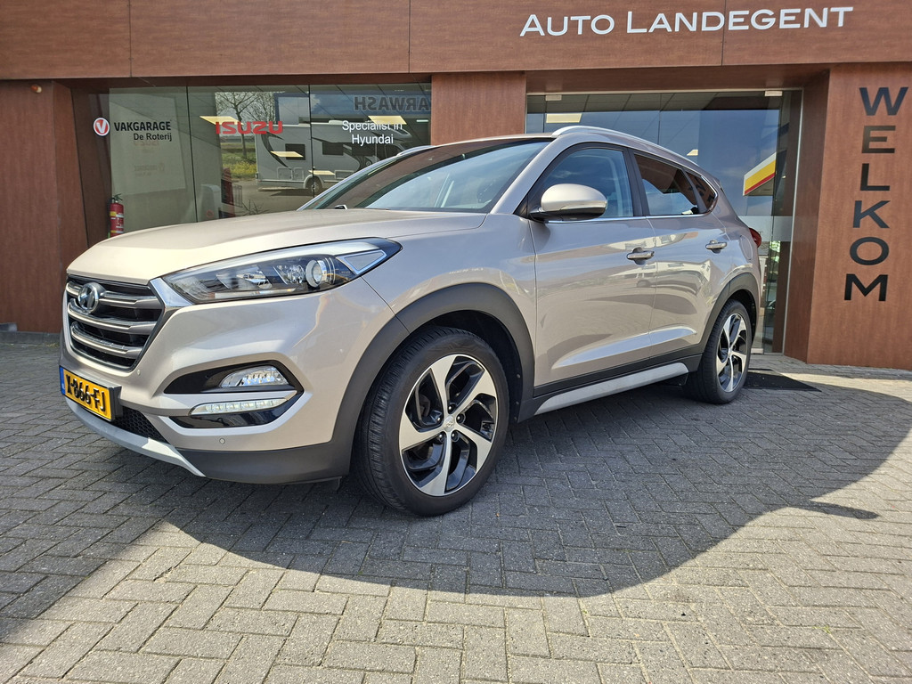 Hyundai Tucson 1.6 T-GDI 177 pk Automaat | Lederen bekleding | Trekhaak |Stoel /stuur verwarmin 52846826-1.jpg | Auto Landegent