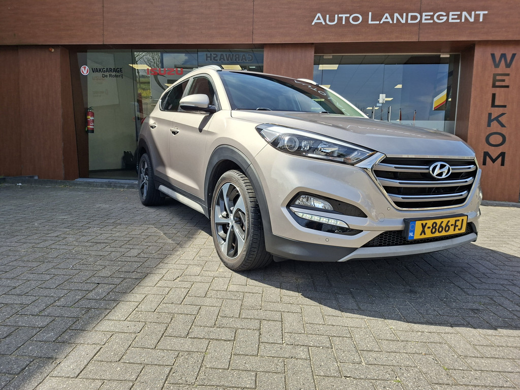 Hyundai Tucson 1.6 T-GDI 177 pk Automaat | Lederen bekleding | Trekhaak |Stoel /stuur verwarmin 52846826-2.jpg | Auto Landegent