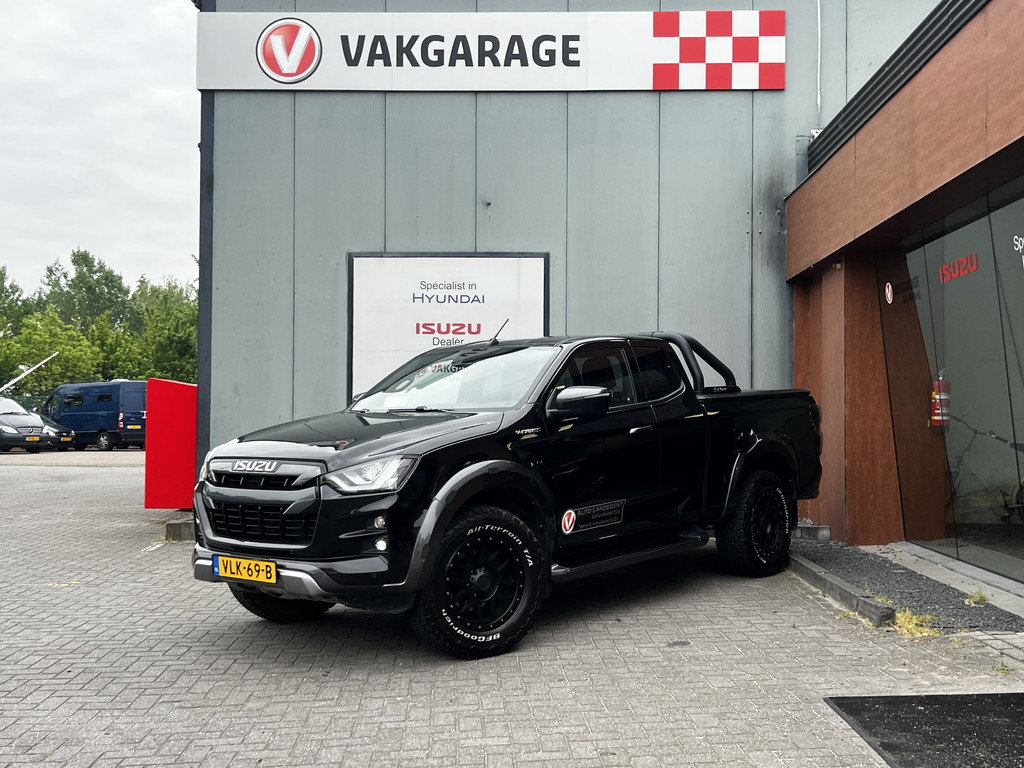Isuzu D-Max 1.9 Extended Cab V-Cross ex. BTW | Lederen bekleding | Apple Carplay /Android auto | Addaptieve Cruise | Topcover met Roll bar etc. 53292179-4.jpg | Auto Landegent